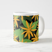 Floral patroon grote koffiekop (Voorkant rechts)