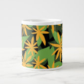 Floral patroon grote koffiekop (Voorkant)
