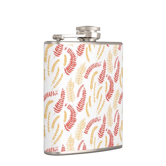 Floral patroon heupfles (Rechts)