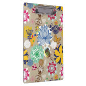 Floral patroon in retro-stijl 3 klembord (Rechts)