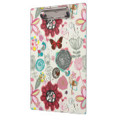 Floral patroon in retro-stijl 5 klembord (Links)