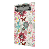 Floral patroon in retro-stijl 5 mini klembord (Angled2)