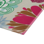 Floral patroon in retro-stijl snijplank (Hoek)