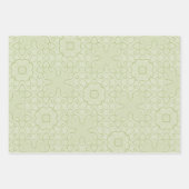 Floral patroon inpakpapier vel (Voorkant 3)