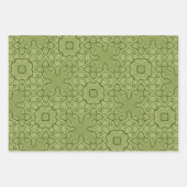 Floral patroon inpakpapier vel (Voorkant 2)