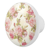 Floral patroon keramische knop (Rechts)