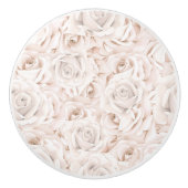 Floral patroon keramische knop (Voorkant)