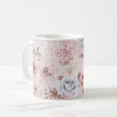 Floral patroon koffiemok (Voorkant links)
