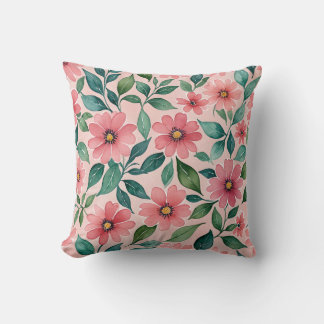 Floral patroon kussen