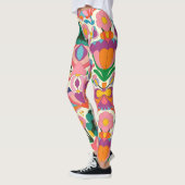 Floral patroon leggings (Links)