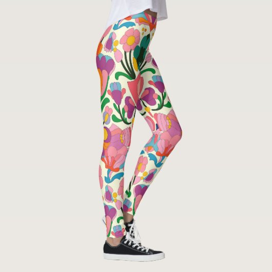 Floral patroon leggings (Rechts)