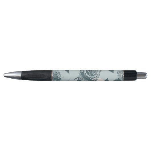 Floral patroon met roos pen (Voorkant)