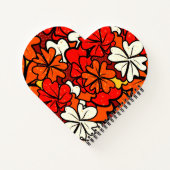 Floral patroon notitieboek (Achterkant)