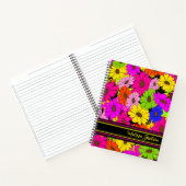 Floral patroon notitieboek (Binnen)