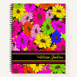 Floral patroon notitieboek
