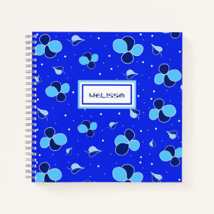 Floral patroon notitieboek