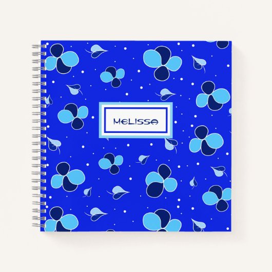 Floral patroon notitieboek (Voorkant)