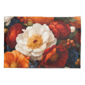 Floral Patroon Pair Standaard Kussensloop (Achterkant-Links)