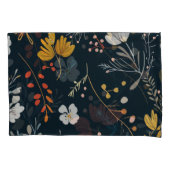Floral Patroon Pair Standaard Kussensloop (Voorkant-Links)
