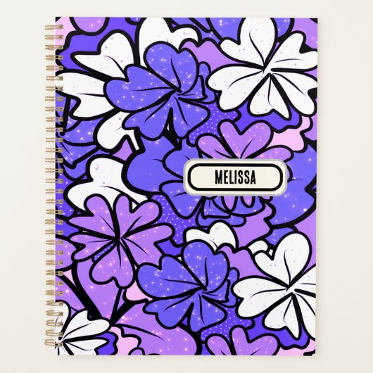 Floral patroon planner (Voorkant)