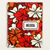 Floral patroon planner (Voorkant)