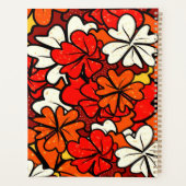 Floral patroon planner (Achterkant)