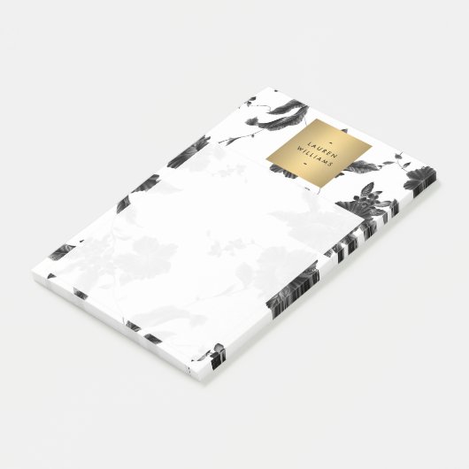 floral patroon post-it® notes (Schuin)