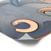 Floral patroon poster (Hoek)