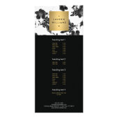  floral patroon reclamekaart (Voorkant)