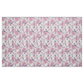 Floral patroon.  rozen stof (Fat Quarter)