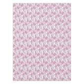 Floral patroon. rozen tafelkleed (Voorkant)