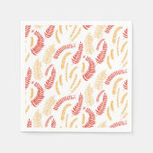 Floral patroon servetten (Voorkant)