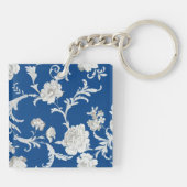 Floral patroon sleutelhanger (Achterkant)