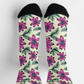 Floral patroon sokken (Top)