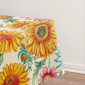 Floral patroon tafelkleed (Voorbeeld)