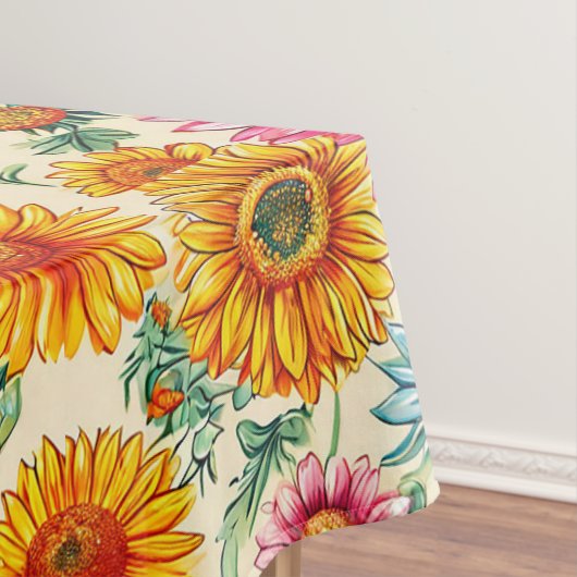 Floral patroon tafelkleed (Voorbeeld)