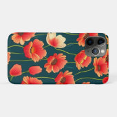 floral patroon telefoon Case-Mate iPhone case (Achterkant (horizontaal))