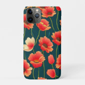 floral patroon telefoon Case-Mate iPhone case (Achterkant)