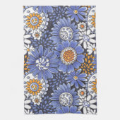 Floral patroon theedoek (Verticaal)