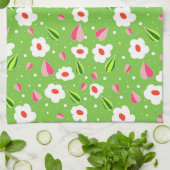 Floral patroon theedoek (Gevouwen)