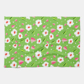 Floral patroon theedoek (Horizontaal)