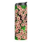 Floral patroon thermosbeker (Gedraaid links)