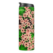 Floral patroon thermosbeker (Geroteerd rechts)