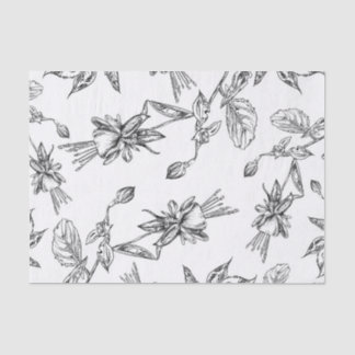 Floral Patroon Tissue Paper Tissuepapier