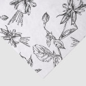 Floral Patroon Tissue Paper Tissuepapier (Detail)