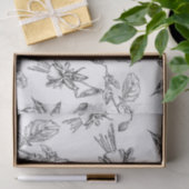 Floral Patroon Tissue Paper Tissuepapier (Geschenk)