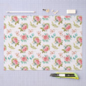 Floral patroon tissuepapier (Craft)