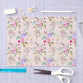 Floral patroon tissuepapier (Craft)