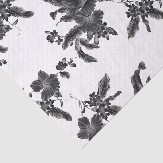  floral patroon tissuepapier (Detail)