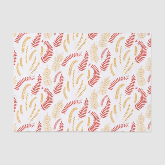 Floral patroon tissuepapier (Voorkant)